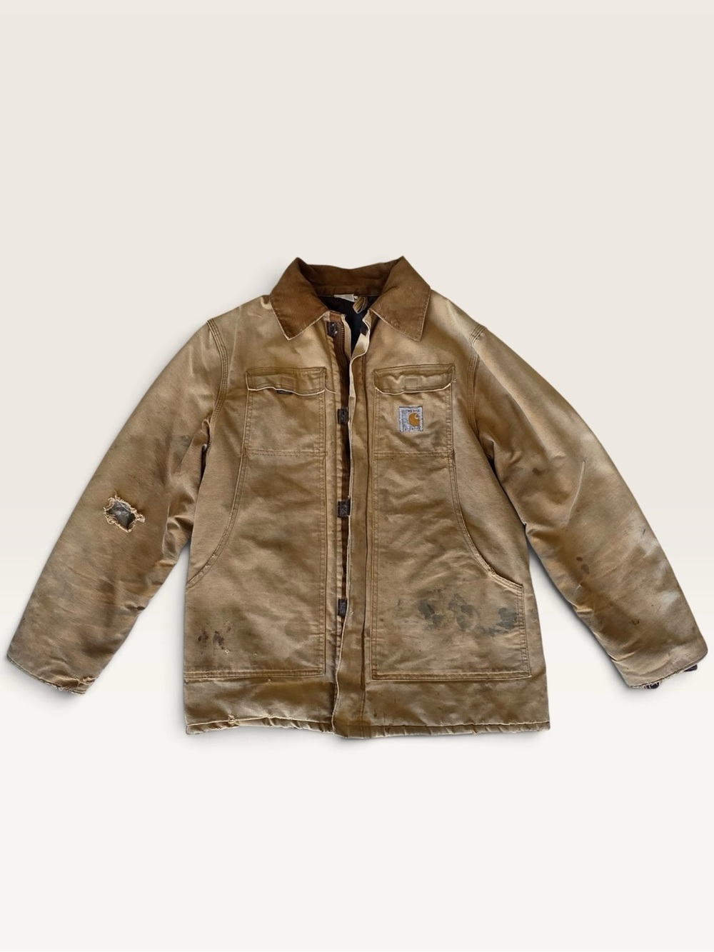 Vintage 1989 Carhartt 100 Year Anniversary Traditional Coat USA Made